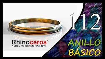 Rhinoceros 3D (MODELANDO ANILLO MEDIA CAÑA )