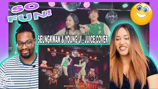 Seungkwan & Young Ji - Juice (Lizzo Cover)| REACTION