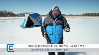 My Favorite Ice Armor by Clam suit - Ascent Float Suit with Jason Rylander  