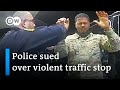 US lieutenant sues police officers after being pepper sprayed and threatened with guns | DW News
