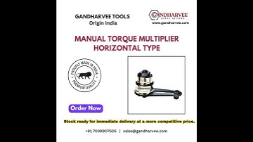 Torque Multiplier Horizontal #torquewrench #automobile #torquetools   #refinerias #windmill #mining