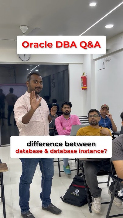Difference between the Database & Database Instance | Oracle DBA ...