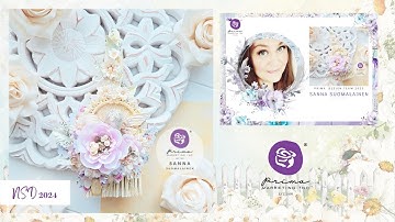 ALTERED BRUSH - Mixed Media Tutorial For Prima Marketing Inc