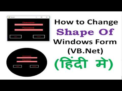 How to change shape of windows form VB.Net