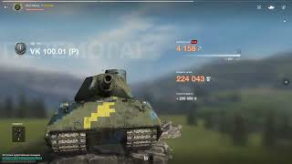 WoT Blitz 2025 Медаль Колобанова та Майстер на VK 100.01(P) | World of Tanks Blitz — Епічна Битва!
