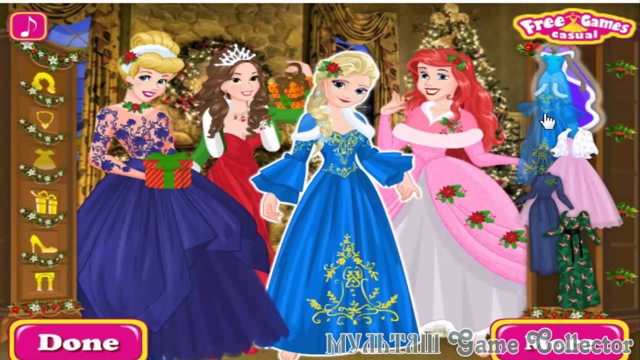 Бесплатные игры одевалки дисней принцесс
