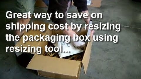 How to Use a Carton Box Resizing Tool
