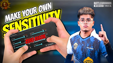 Create Your Own Sensitivity | BGMI Zero Recoil Secret Method