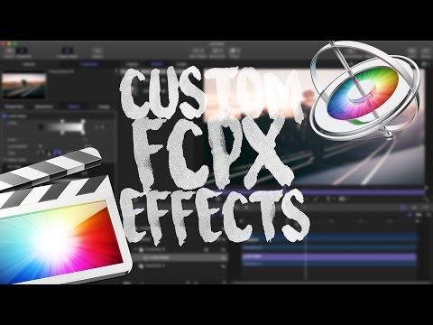 MAKE YOUR OWN FCPX EFFECTS & TRANSITIONS! - Motion 5 Overview