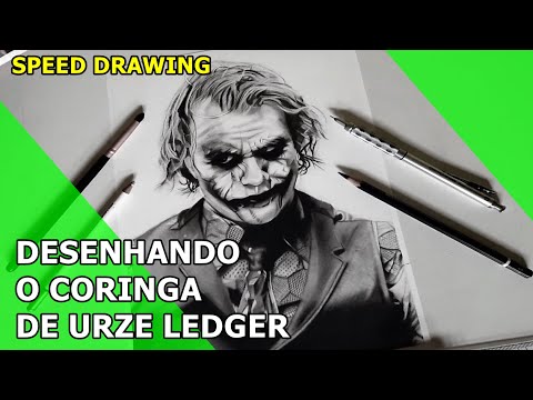 DESENHANDO O CORINGA DE URZE LEDGER I VÍDEO COMPLETO I ARTE DE RISING ART WORK