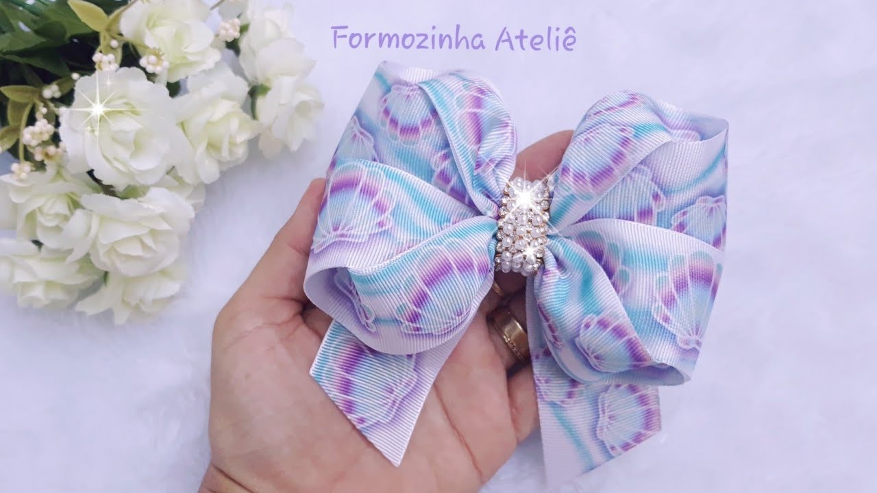 Laço Formozinho na fita temática- Poly Formozo