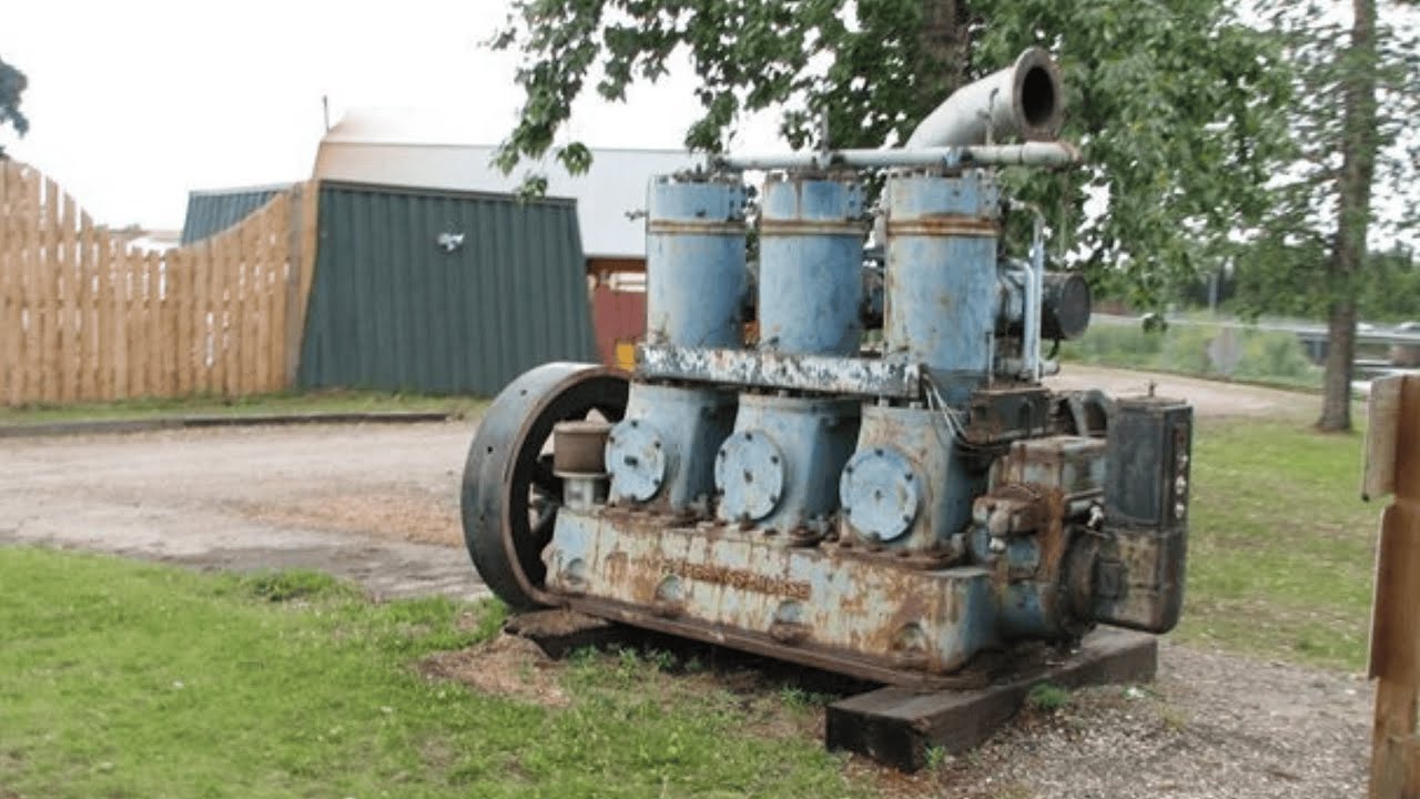 Great Old FAIRBANKS MORSE Engines Cold Start #1