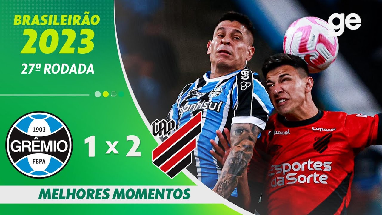 GRÊMIO 2 X 1 SÃO PAULO, MELHORES MOMENTOS, 9ª RODADA BRASILEIRÃO 2023