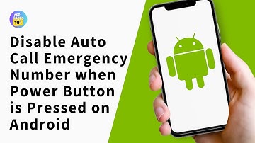 How to Disable Auto Call Emergency Number when Power Button in Pressed on Android?