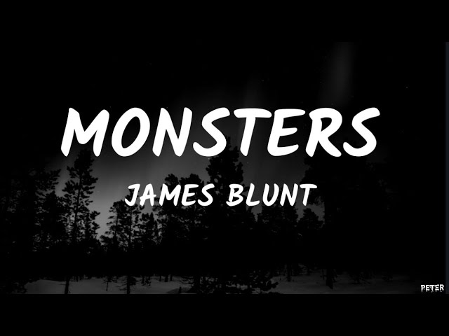 Nightcore → Monsters ♪ (James Blunt) LYRICS ✔︎ 