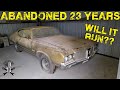 BARNFIND OLDS - Will it Run After 23 Years ABANDONED??