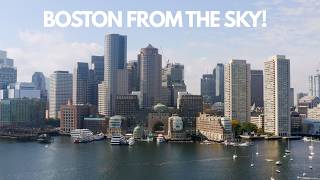 Boston from the Sky | Incredible Drone Footage 4K UHD
