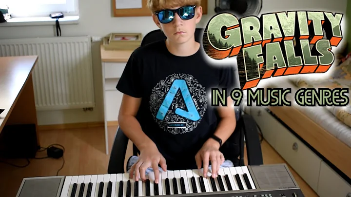 GRAVITY FALLS THEME in 9 music genres