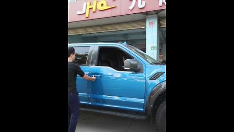 Convenient use for window roll up Ford raptor