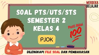 Soal PTS PJOK Kelas 4 Semester 2 Kurikulum Merdeka