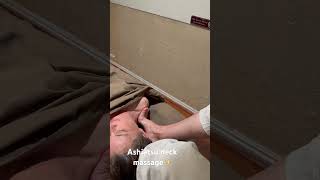 Ashiatsu neck massage techniques