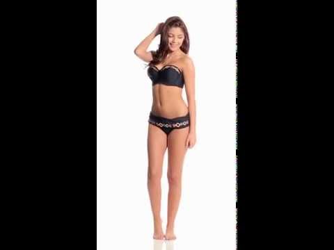 Jessica Simpson Embroidered Beauty Underwire Bralette Bikini Top SwimOutlet Com