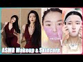 Jannatulmitsuisens asmr makeup  skincare routinesatisfying skincare asmrbeauty secrets377