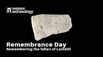 Remembrance Day: Remembering the Larkhill Fallen
