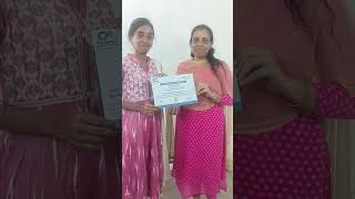 Rudhra Software Technology Successfully Completed Python Fullstack Internship Course#madurai#womens