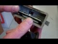 How to replace the tailgate opener switch on Land Rover Discovery 3 & 4
