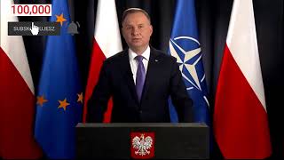 Orędzie Prezydenta Andrzeja Dudy - 2 Marca 2022 R.