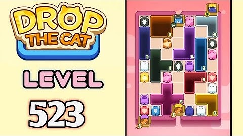 Drop the Cat! Level 523 Walkthrough