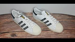 Adidas Superstar 80s x Human Made unboxing screenshot 5