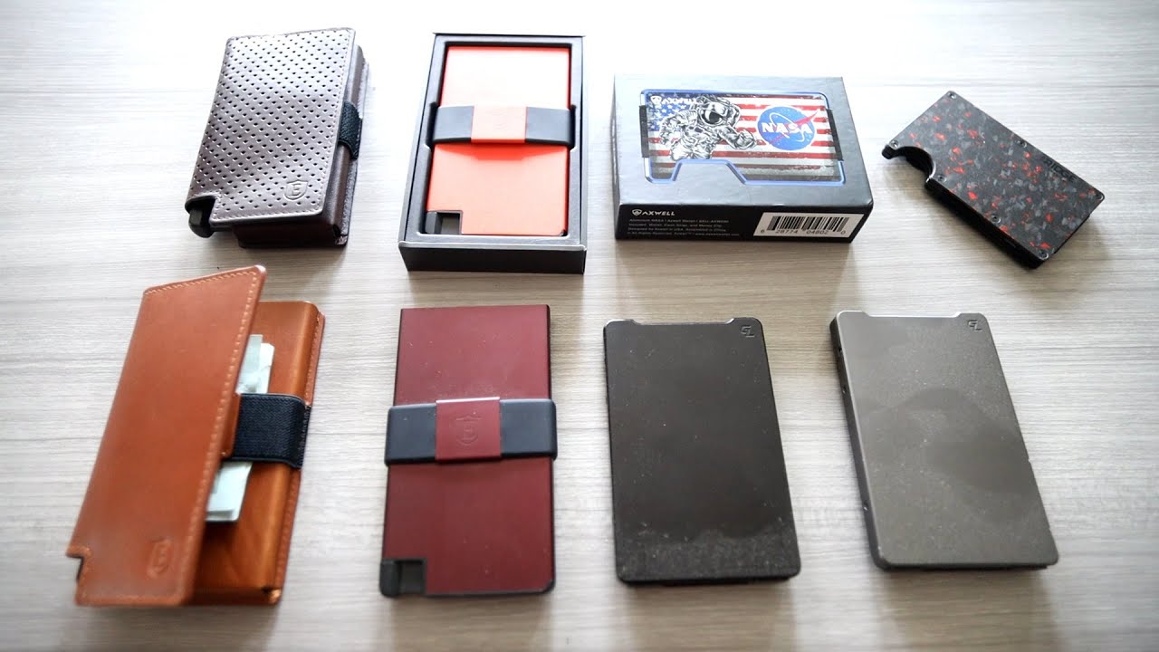 The Ultimate Minimalist Wallet Showdown - Ridge Ekster Groove Life ...