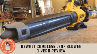 Leaf Blower  DeWalt 20V Cordless 1 Year Review