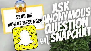 How to ask Anonymous Question on Snapchat screenshot 5