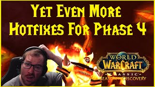 Season of Discovery: Yet Even More Hotfixes For Phase 4
