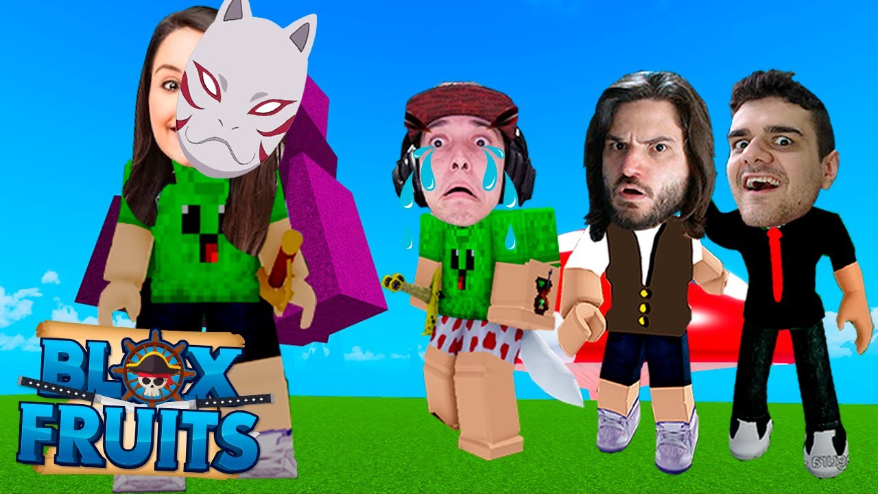 A SAGA DOS CALVOS!!! - BLOX FRUITS - FEAT. SPOK 