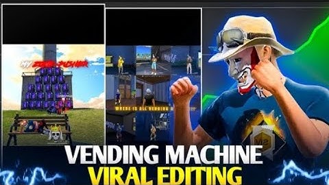 Viral Vending Machine Short Full editing Tutorial  @bonex4_ff   || unlimited vending mal code 🤫 ||