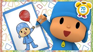 POCOYO MAGYARUL – 🖼TANULJUNK MEG RAJZOLNI! 🖼 | [70 perc] Teljes Epizódok | Rajzfilm gyerekeknek