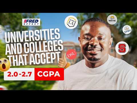 Strategies For Admission And Full Scholarships For International Students with Low CGPA (2023)