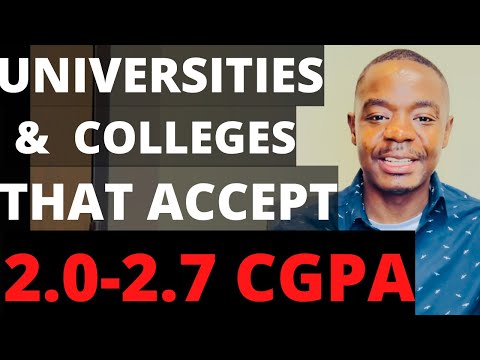 How To Gain Admission And Scholarship With a LOW CGPA || NO GRE || TFE