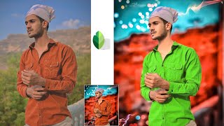 Snapseed Background Change Photo Editing Tutorial In Pixlr Editor