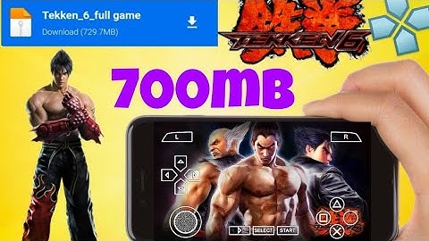 Tekken 6 highly compressed full game media fire 700MB Android