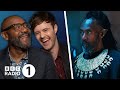 "I got a warhammer!" Joey Batey, Lenny Henry and The Witcher: Blood Origin cast on baths and staffs