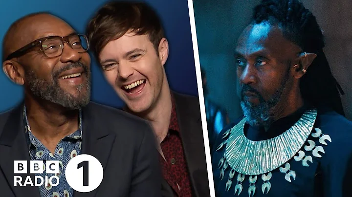 "I got a warhammer!" Joey Batey, Lenny Henry and T...