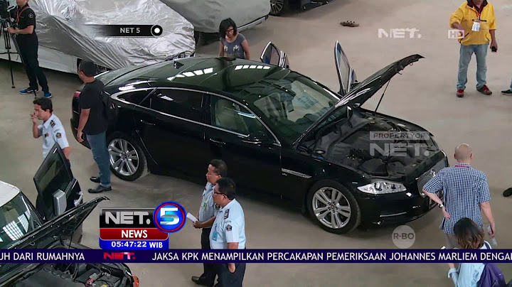 Lelang Mobil Sitaan KPK - NET 5