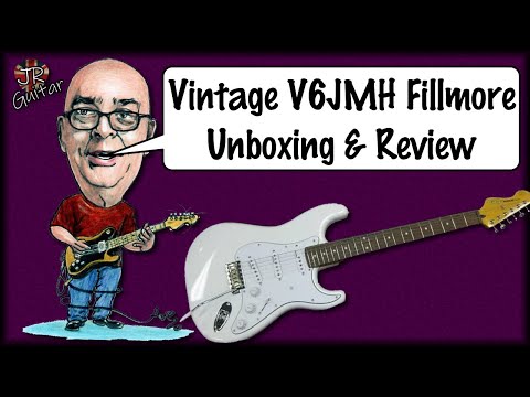 New Guitar Day! Vintage V6 Unboxing & Review