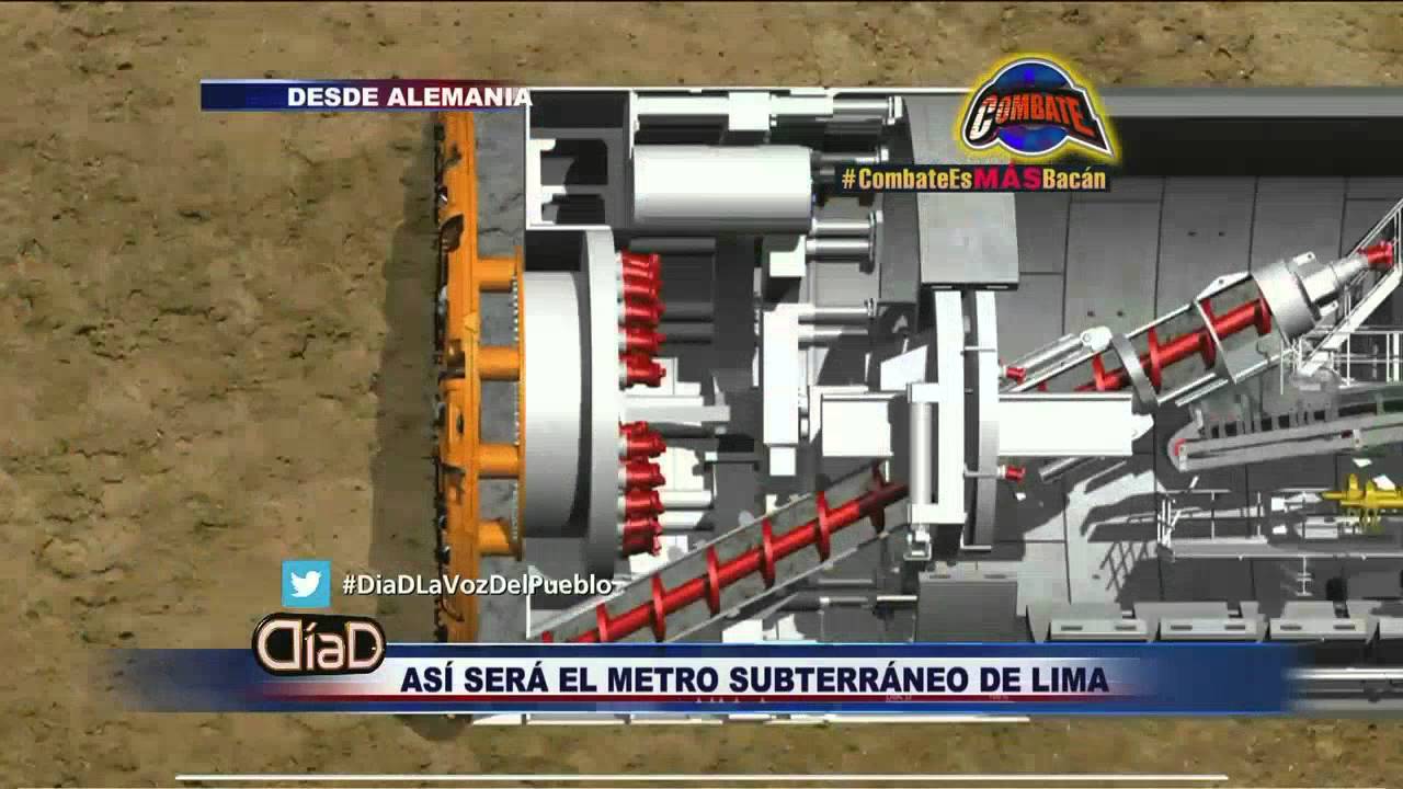 ¡Exclusividad! Así será el metro subterráneo de Lima