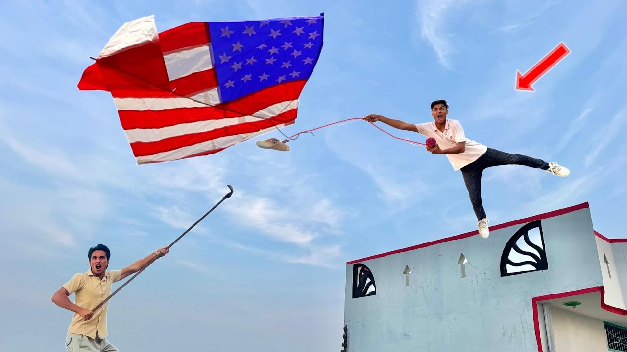 New Tricks Kite Catch Roof Tree & Wall | Kites 2025